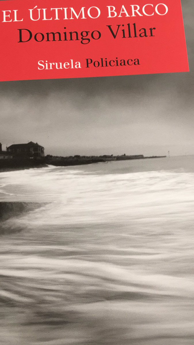 simolsa's tweet photo. He descobert @domingovillar amb #Elultimobarco i ja en soc fan, gran #novelapoliciaca @edicionesiruela https://t.co/I4KtcHo7zX