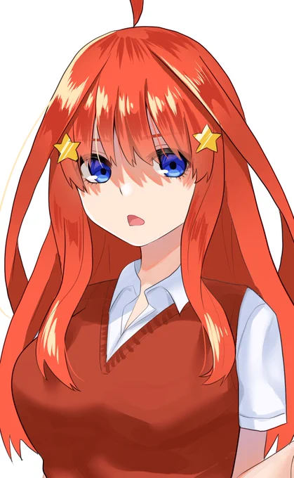 お題箱より「嫌な顔しながらパンツを見せてる五月」
#五等分の花嫁 #中野五月 