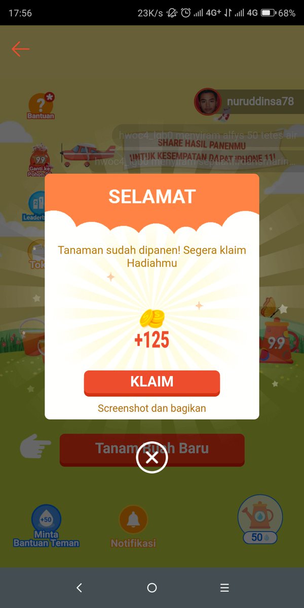 sa_nuruddin's tweet photo. Panen shopee pada tanggal 5 September 2020 pukul 17.56 WIB
@ShopeeID
#99SHOPEETANAMIPHONE https://t.co/O6CTKVANTy