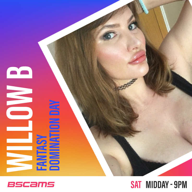 Return of the domination special with Willow on cam now https://t.co/S4vzpUBZXQ