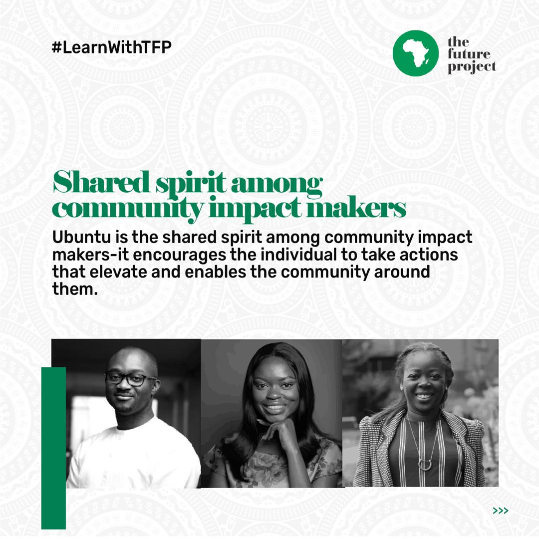TFAAfrica's tweet image. "I Am Because You Are"

Ubuntu teaches us the value of the community and the interconnectedness and responsibility that we have for each other. 

The shared spirit of #Ubuntu reminds us that no man is an island, we are all community made.

#TheFutureProject #LearnWithTFP #TFAA15