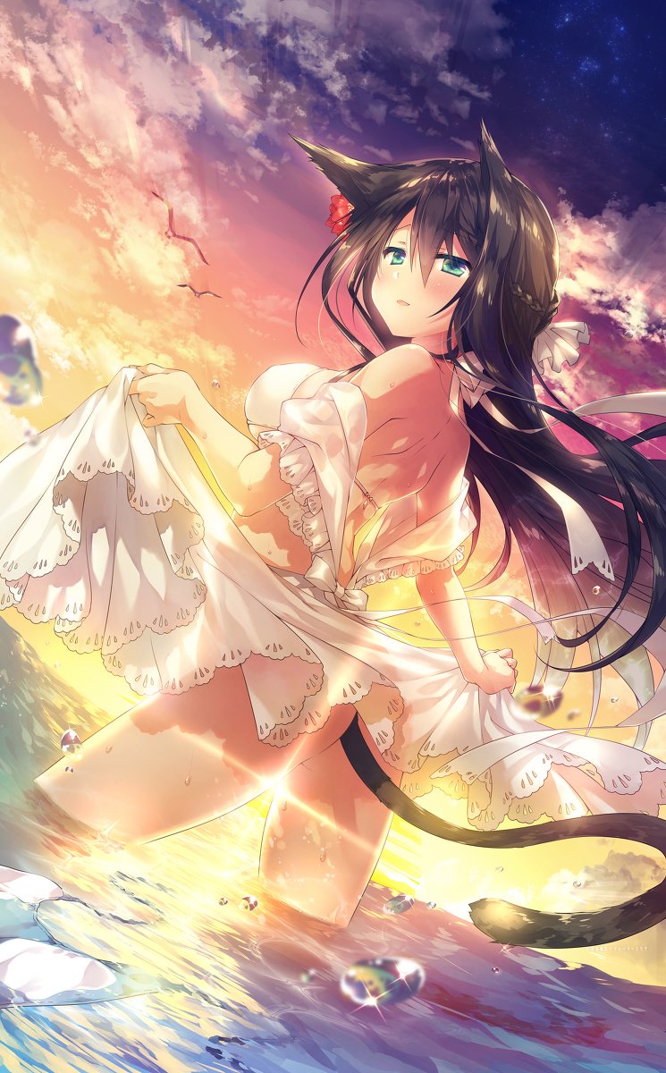 O Xrhsths 庄名 泉石 Fanboxはじめました Sto Twitter V オリジナル 女の子 猫耳 水着 海 タペストリー 黒髪 T Co Jlj8rvlddl T Co Jwmaviffs8 Twitter