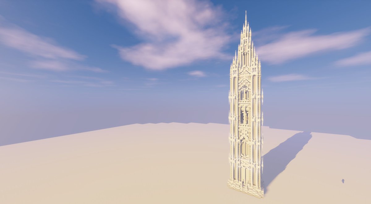 Yuki Yuzora 白城世界 塔の建築動画 2 明日youtubeにアップします 白城世界に建てる 塔を一から制作していく動画です 前回より少し大きい塔の建築になるので中級編といった感じです マインクラフト マイクラ建築 白城世界 Minecraft