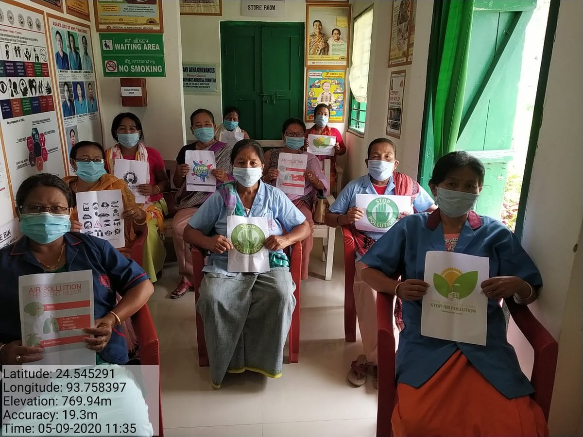 HwcSuniti's tweet photo. Suniti - CHO
HWC, Thinungei

"Stop Air Pollution, Gain more Fresh Air."

Orientation programme of ASHAs &amp; AWW about the Impact of Air Pollution on Women &amp; Child at HWC, Thinungei.
@mono_ng 
@Vumlunmang 
@chos_the https://t.co/Wi9Xw9VuFD