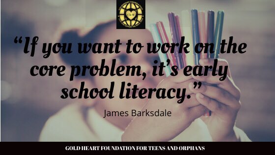📚📖✍️📚📖✍️📚📖

“If you want to work on the core problem, it’s early school literacy.” 

#Day4 #LiteracyCampaign #Sdg4 #EducationForAll #EducationCannotWait