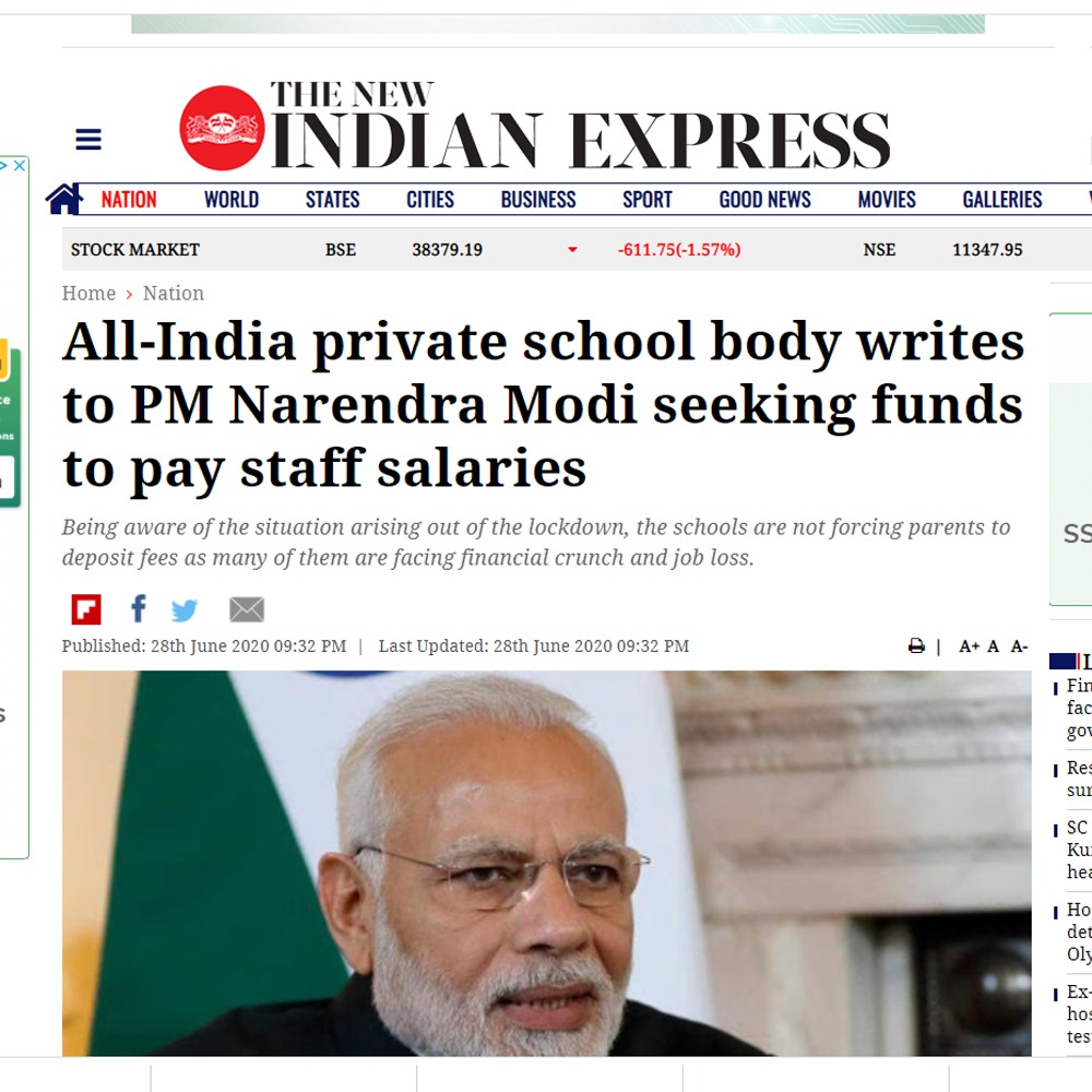 KhaitanDeepak's tweet photo. Save education 
Fund DBT students 
Pay teachers salaries 
@PMOIndia @EduMinOfIndia @NISAedu @KBSfed @DrRPNishank @AmitCTweets https://t.co/mC2sKfJE52