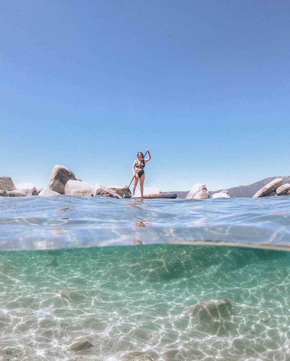 The days are hot, the smoke is dissipating 🙌 and its a three day weekend! Take a dip in the lake, float the river and enjoy the last long weekend of summer. Happy Labor Day weekend everyone. Photo: 📸 <a href="/caitlinmcaninch/">Caitlin | EscapeReno</a> #LakeTahoe #TruckeeCalifornia #TahoeTruckeeVacationProperties