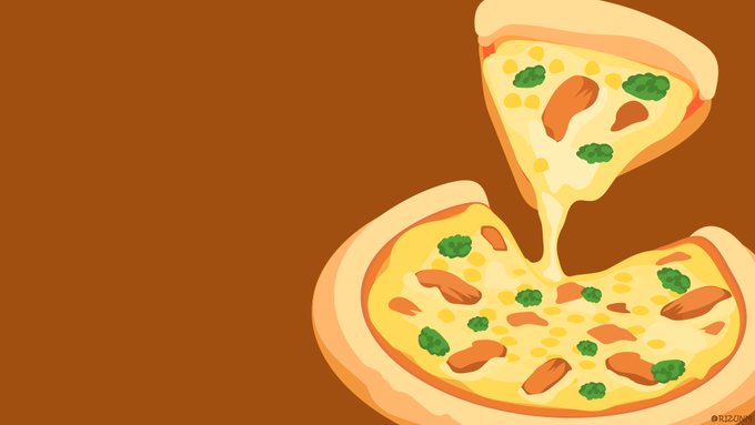 「チーズ ピザ」のTwitter画像/イラスト(古い順)