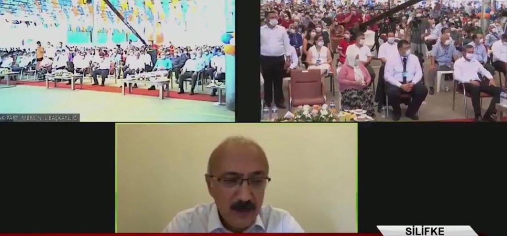 lutfielvan's tweet image. Silifke AK Parti 7. Olağan İlçe Kongresi’ne videokonferans yöntemiyle katılıp, hitaplarımızı gerçekleştirdik. Mehmet Emin Kurt kardeşimize ve ekibine başarılar diliyorum.
Hayırlı olsun.