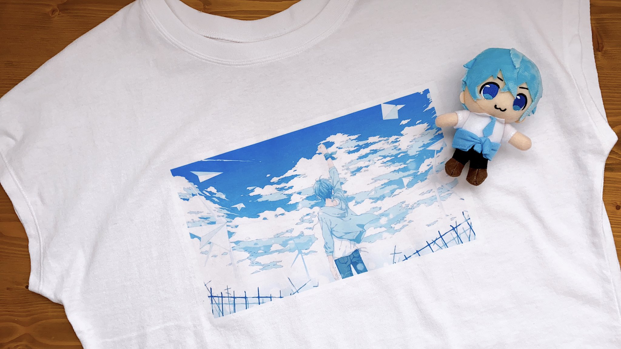 めるてぃ子 ころんくんの敗北ヒーローが好きすぎてtシャツ作った 裏に 歌詞の1部をワンポイントにしたのがお気に入り すとぷり ころんくん 敗北ヒーロー すとぷりギャラリー すとぷり手芸部 手作り ハンドメイド T Co Itctujmj22