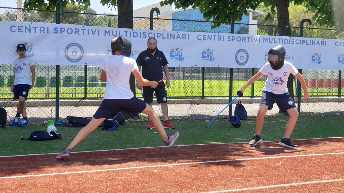 Coninews's tweet photo. Cala il sipario sull'#EducampCONI del CPO "Giulio Onesti" di Roma. Un progetto che ha segnato la ripartenza dopo il lockdown dell'attività sportiva giovanile permettendo a tanti ragazzi di vivere un'esperienza indimenticabile nel tempio dello sport. 💙

👉 https://t.co/aDmnDEWh5f https://t.co/R8LARSRITf