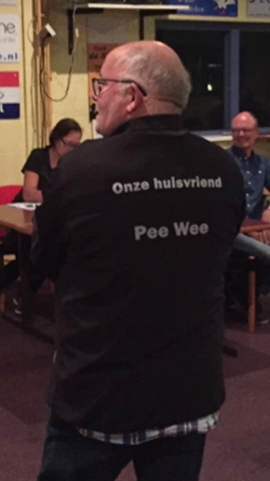 Gisterenavond is er tijdens ALV unaniem besloten om Peter Landman te benoemen tot Lid van Verdienste.