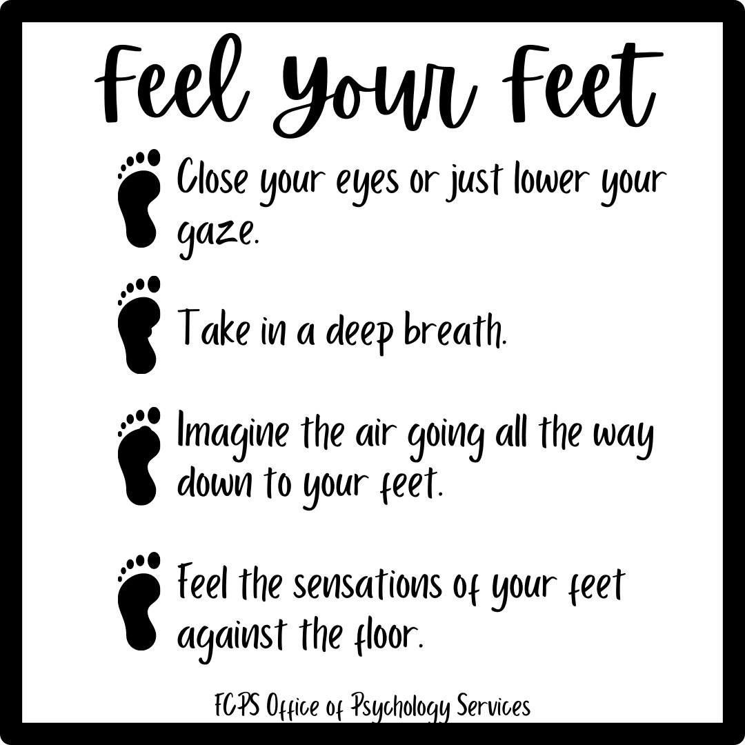 #tipfortoday this is a simple guided mindfulness activity to do with your class this year for a brain break or just embedded into your class structure! This will help your students learn coping skills to help them regulate their emotions better #SocialEmotionalLearning <a href="/fcpsnews/">Fairfax Schools 🌟</a>