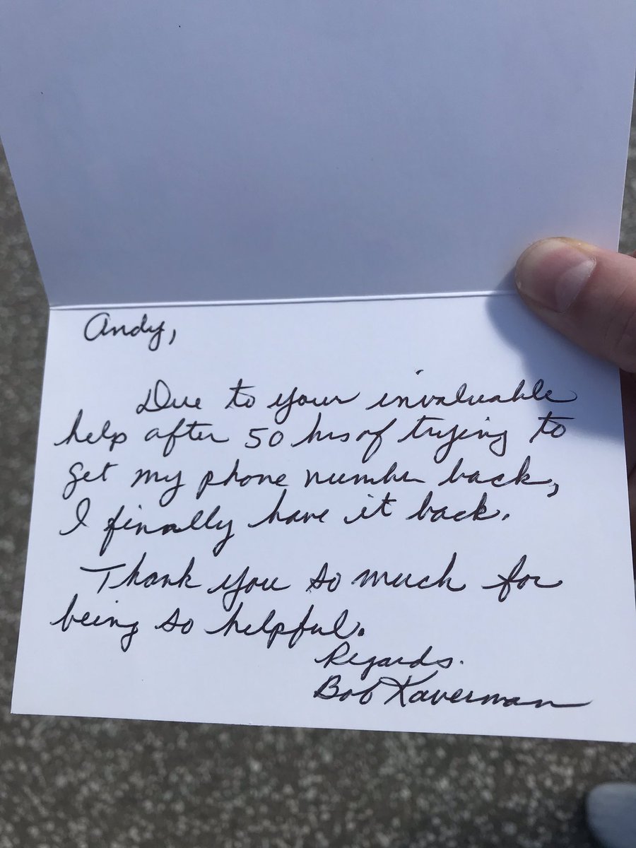 TMobileJW1's tweet photo. Dedicated, compassionate, and darn right AWESOME describes @redarmyersnews Andy Meyers! Proud to call you a peer! Saved a T4B Business by securing his number back from unauthorized port! Great work from W 38th St, Erie, PA T-Mobile! https://t.co/vCKLe67S4F