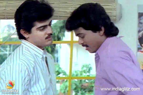 "RAJAVIN PAARVAIYILE" with VijayThe only film in which the now arch rivals Ajith and Vijay appeared together, one would feel let down for the film did not do well at the box office. Thala and Thalapathy played thick buddies in this one. #Valimai  #ThalaAjith