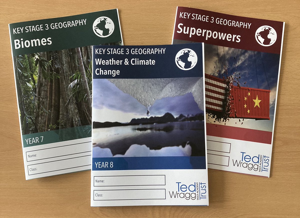 _jopayne's tweet photo. Looking forward to using our KS3 core knowledge booklets for the first time next week 🌍 #geographyteacher https://t.co/v4d66YYovm