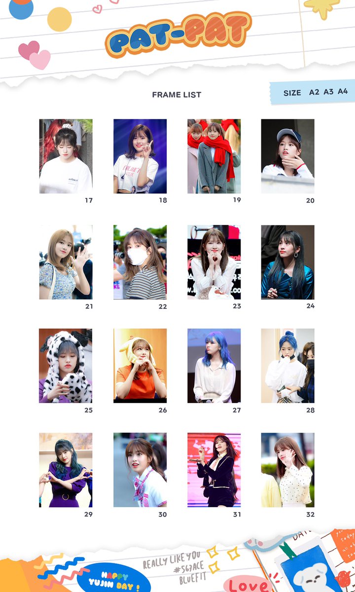 septembluex's tweet photo. (🇹🇭G.O) 𝗣𝗔𝗧-𝗣𝗔𝗧 
YUJIN Exhibition GOODS &amp; Frame
by @PATPAT_901 

💸 Goods ราคาตามภาพ 
💸 Frame
A3 1270 
A4 930 
25X25 930

📮 ค่าส่งเริ่มที่ 30/50 

🛒 orderㅡDM
⚠️ ปิดรับ 11/9
⚠️เก็บรอบเดียว 

#ตลาดนัดIZONE https://t.co/suFuw69PlB