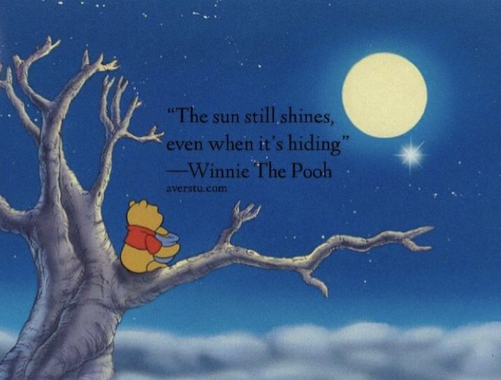 [ not K pop related ]Winnie the Pooh , being the most inspirational bear. - a needed thread