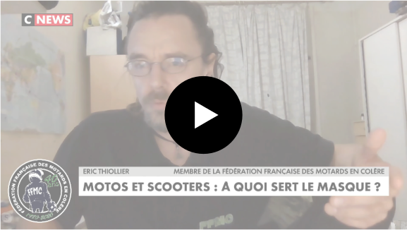 ffmc50's tweet photo. Dans l'émission Soir Info sur Cnews, contribution de Eric Thiollier (E.T.) @ffmcbn pour dénoncer l'absurdité du "masque sous le casque" 
Lien vidéo :
https://t.co/qNlzpeA9x0

@phgosselin
@DMARGUERITTE
@ArriveBenoit
@Sonia_Krimi
@BertrandSorre
@StTRAVERT
@BasPhilippe
@jean_bizet https://t.co/HPU6cfaAcz