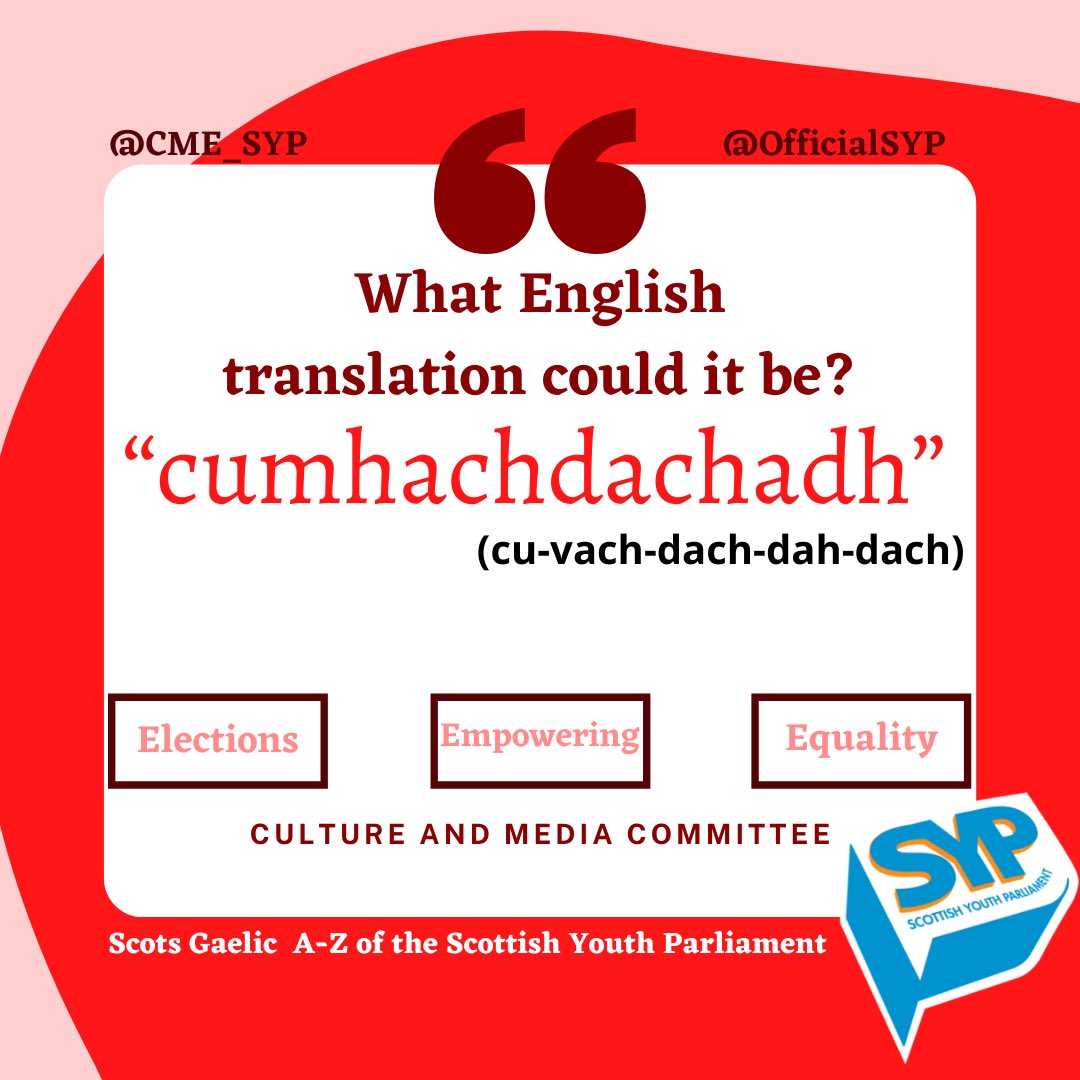 CME_SYP's tweet photo. ✨Here is today’s word of the day for the ‘SYP from A to Z’✨

This ones a long one indeed! So, which of these could it be? Elections? Empowering? Equality? Take a guess and we’ll give you a shoutout tomorrow! ❤️ https://t.co/q7OgYWzro1