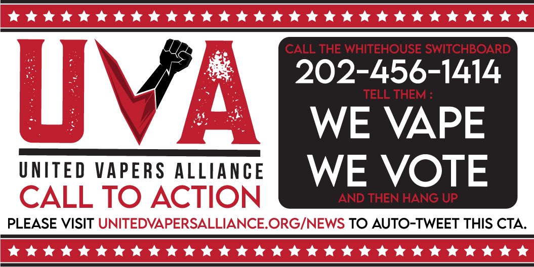 LegionVaping's tweet photo. If you can’t make the Rally, then let’s show our strength by shutting down some phone lines.  Call the Switchboard.  Say “We Vape We Vote “.  Then hang up.   Strength in numbers!!! https://t.co/Mk1tGXdk7C