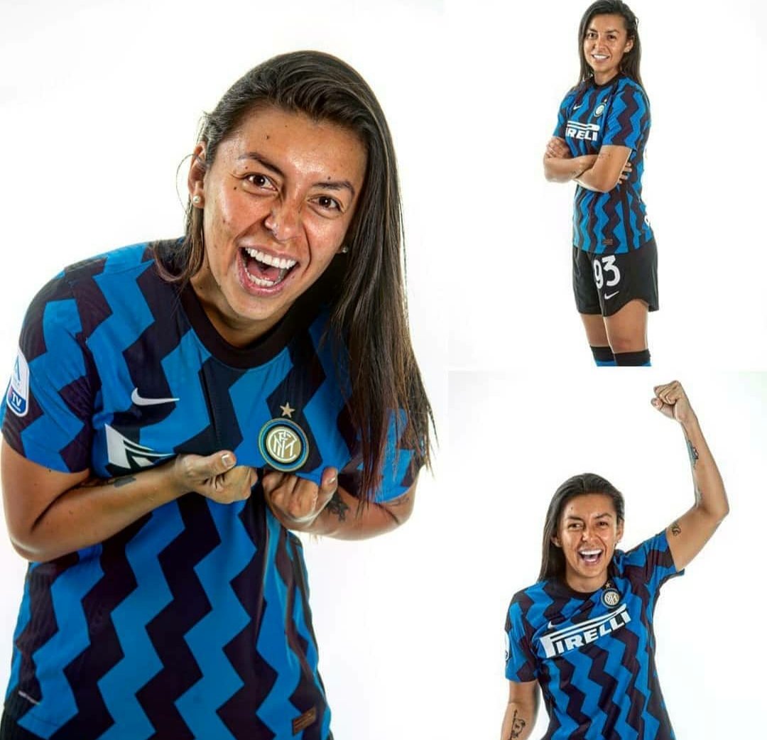 SoccerTimeFC's tweet photo. @10yorelirincon nuestra 10, ya se estrenó con @Inter, Vamos!! ⚽⚽ https://t.co/43jeJymcMK