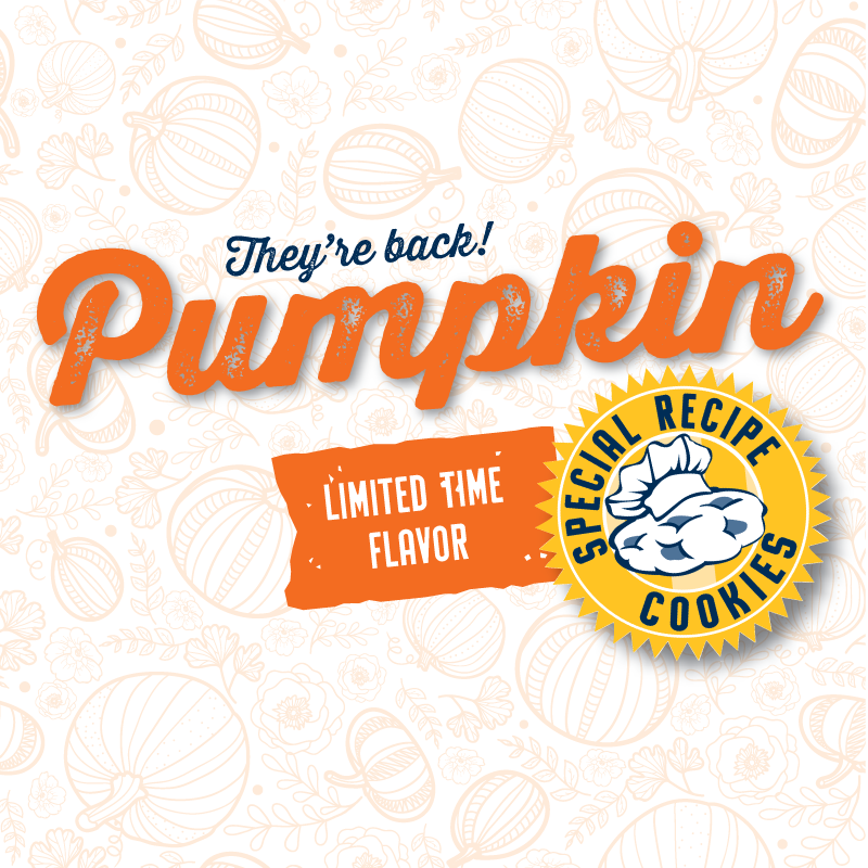 Run, do not walk.... Special Recipe Pumpkin Cookies are back at Community Markets. #PumpkinForLife 🎃