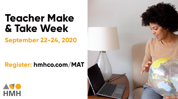 CourtneyHarris6's tweet photo. Hey Southeast Educators, if you joined us for the virtual summit we have more sessions available! Sign up today for Teacher Make &amp; Take Week sessions. Register today at https://t.co/nL6IiwnXI7 #HMHSummit https://t.co/qpDhEuw7JP https://t.co/xlcAixMNCI