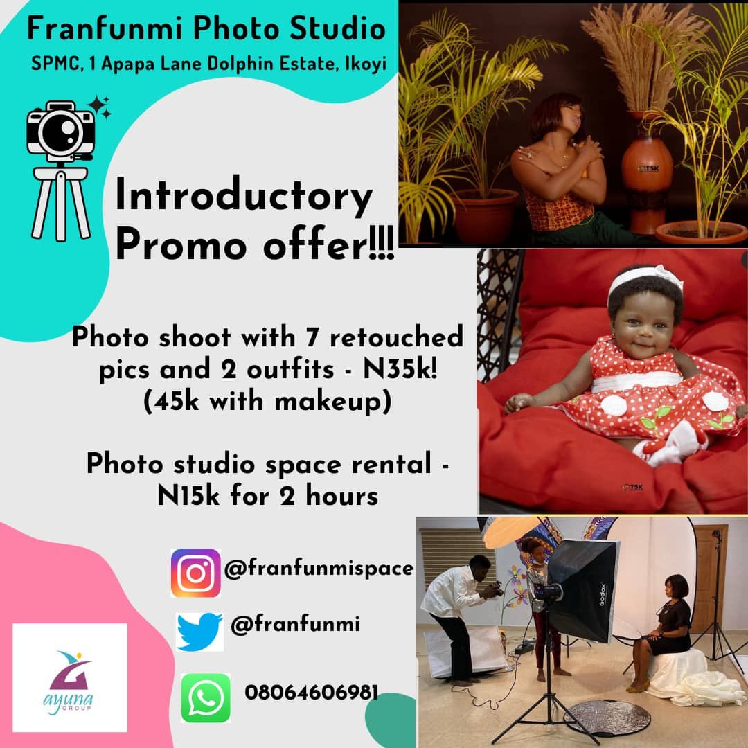 franfunmi's tweet photo. DM to book your photoshoot at a give away price! https://t.co/fXHdtnhZg9