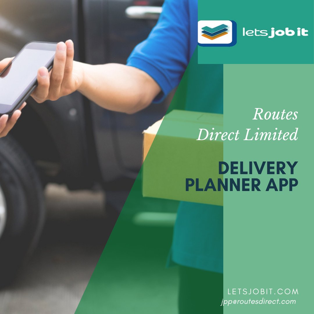 LetsJobItUK's tweet photo. https://t.co/p3PcinXq3P is your ultimate venue online to find the best #delivery #planner #app. This delivery planner app is a three in one app that helps you prepare job schedules, makes the job management easier, and also helps you plan and optimize the route. https://t.co/6Fx9zPA3Bh