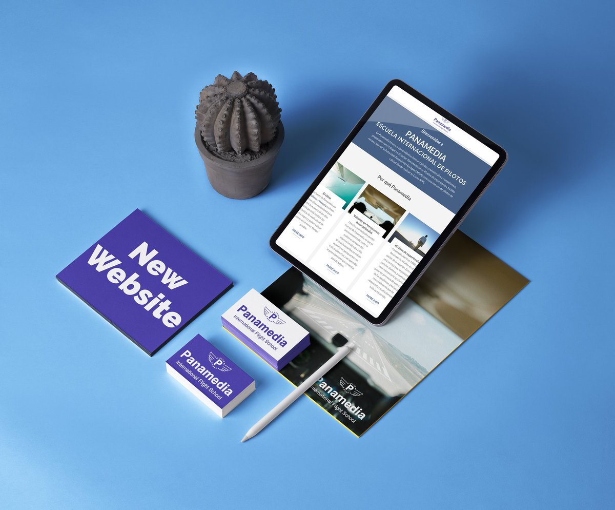 PanamediaSchool's tweet photo. We are very happy to announce that today we will launch the new Panamedia International Flight School website. With it, we offer new content and an updated design that improves the user experience. Don't wait any longer to visit https://t.co/nmE6kxq2lJ https://t.co/6XLnXlN7ZH