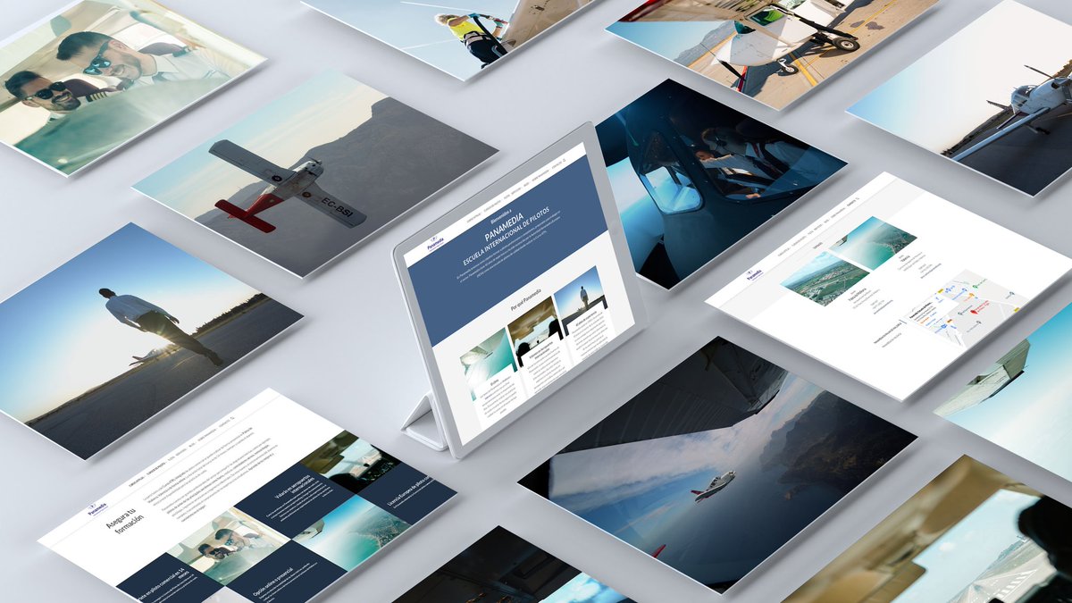 PanamediaSchool's tweet photo. We are very happy to announce that today we will launch the new Panamedia International Flight School website. With it, we offer new content and an updated design that improves the user experience. Don't wait any longer to visit https://t.co/nmE6kxq2lJ https://t.co/6XLnXlN7ZH