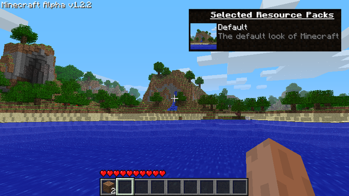 Minecraft またまた大発見 デフォルトリソースパックのアイコン画像に使われていたワールドが発見されたという話 まいんくらふとにっき