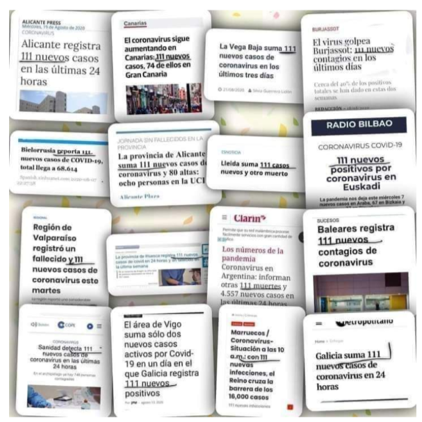 enelpaisvasco's tweet photo. Cuando los Medios Comprados NO tienen imaginación
 o nos menosprecian descaradamente.
Los 111 Casos Clónicos. https://t.co/PdUwdQ3u2A