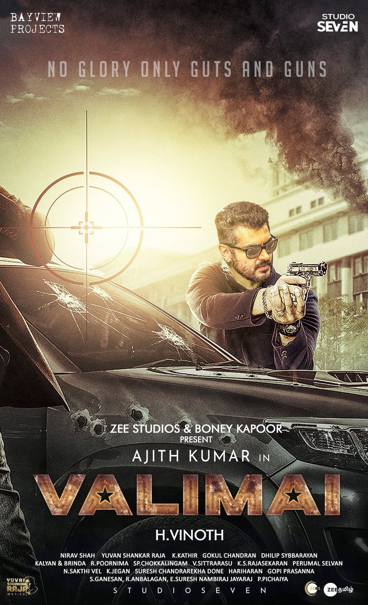 RasiAKFans's tweet photo. " NO GLORY ONLY GUTS ND GUNS" 💯
Design : @_studio_seven 🔥|| #Valimai️ ❤️
#MTAFC2020CDP #TeamRTF https://t.co/g3z12IH2DW