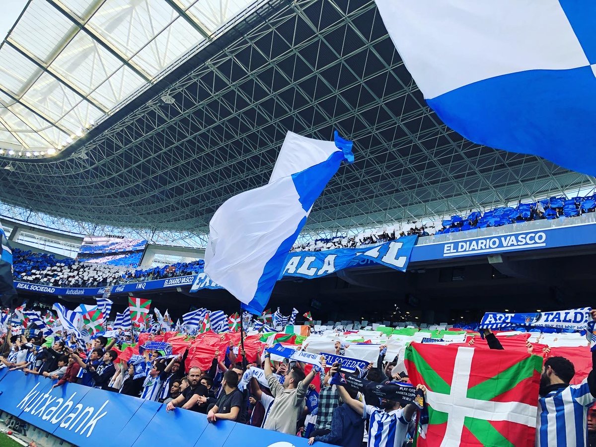 Real Sociedad City: San SebastianColors: Stadium: Anoeta (Reale Arena) Last season: 6th 56pCaptain: Asier IllarramendiCoach: Imanol AlguacilNicknames: Erreala, Txuri-urdin, La Real