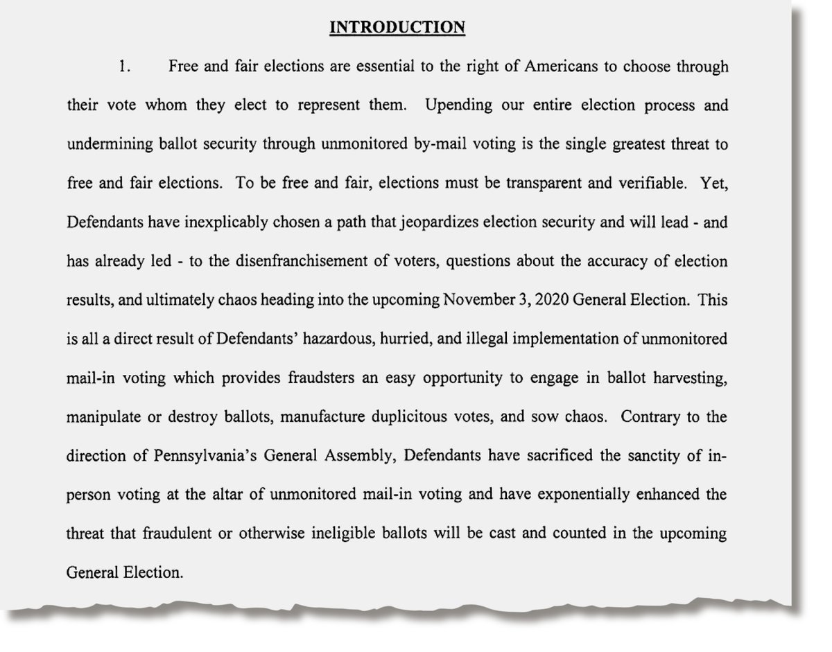 A increasing chunk of campaign dollars-of course-are now being spent on lawsuits filed in spots nationwide to try to curb the use of mail-in voting and other voter access cases. Dems spending big on this too. But this will drive legal spending that could benefit Trump way higher