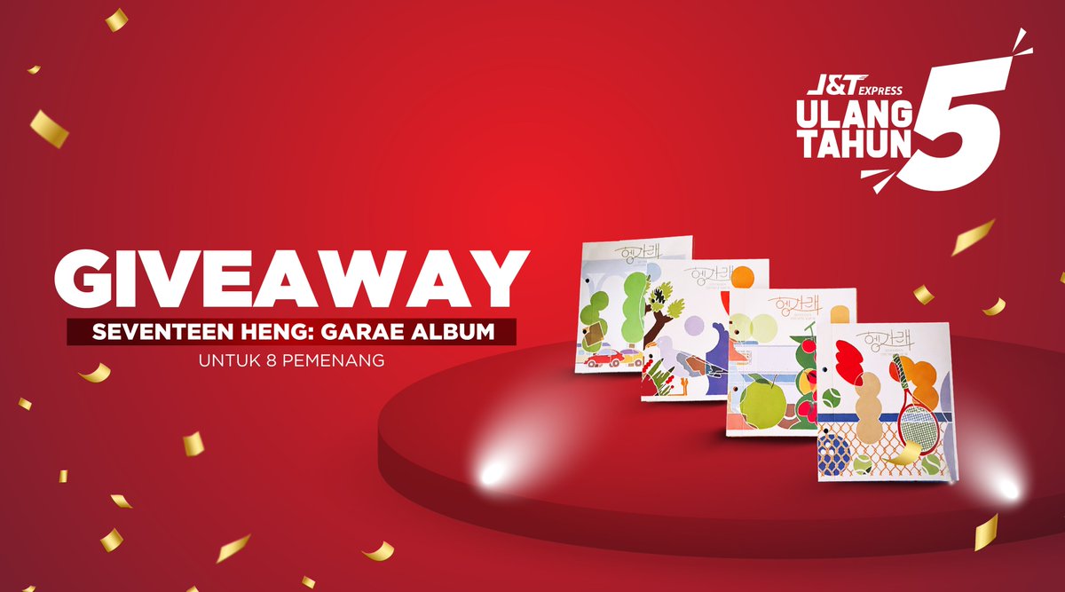 Baeqlahh~ karena Ina Carats responnya semangat semua.
Mimin mau GA SEVENTEEN Heng:garae album First Press!

1. FOLLOW <a href="/jntexpressid/">J&T Express Indonesia</a>
2. RT &amp; LIKE tweet ini
3. REPLY kasih rekomen malming enaknya dengerin lgu SEVENTEEN apa + hashtag #SARANGHAEJNT sebanyak2nya

CEPETAN REPLY!