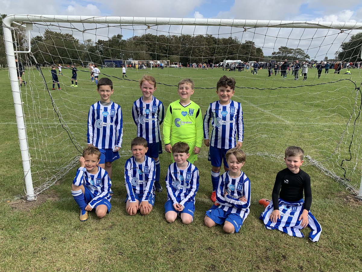 Defeat for the boys today but the way they played today was outstanding. Playing from the back and passing forward and working together as a team. Couldn’t be any prouder of them. ⚽️🔵⚪️