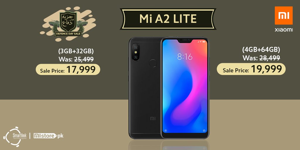 MistorePk's tweet photo. This one never goes out of style, one of our bestsellers #MiA2Lite is available at a discount for #DefenceDaySale.
Buy it now: https://t.co/Sw3zYbsGw4 https://t.co/s5VyKBDxM6