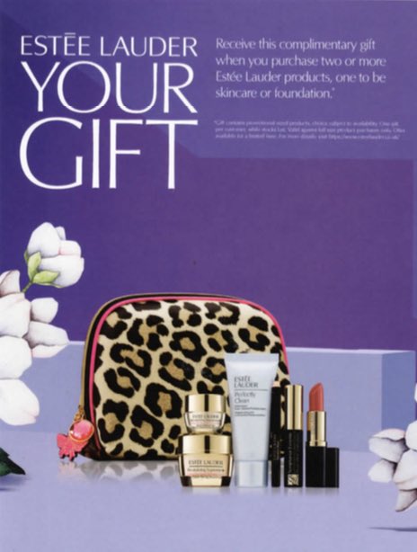 Chaveandjackson's tweet photo. Today is the last day of our Estée Lauder Free Gift. Join Nicky at our store on Broad Street, Hereford. Ends 5.30pm today 💖

Only whilst stocks last. T&amp;Cs apply.

#ChaveandJackson #freegift #esteelauder #Hereford #Herefordshire https://t.co/8MBXeCB7Gs