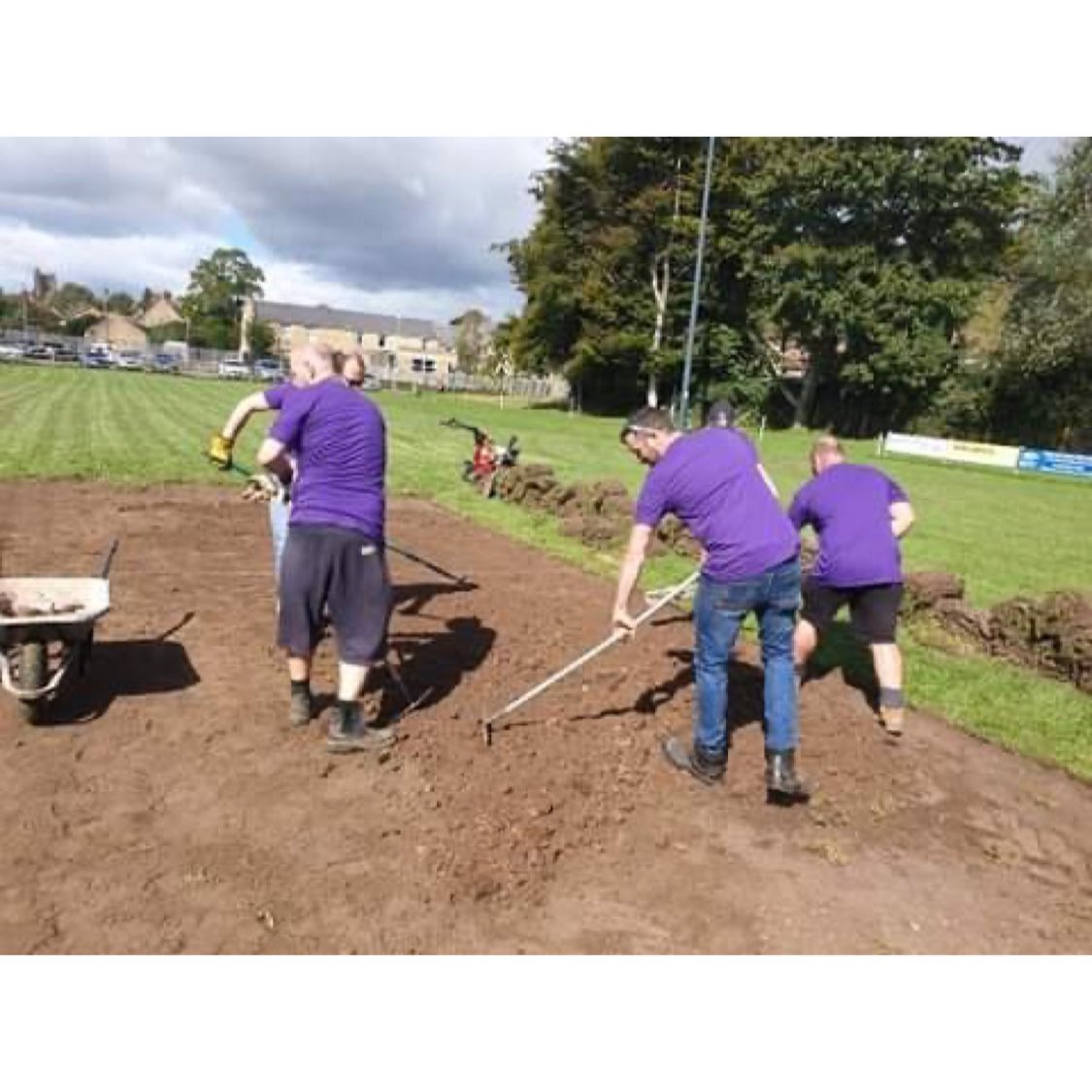Initial work ✅ 
Time to break out the heavy machinery‼️ 🚜

🟥⬛️💪🏻⬛️🟥

#natwestrugbyforce #natwestrugbyforceweekend #crewkernerugby #crfcrise