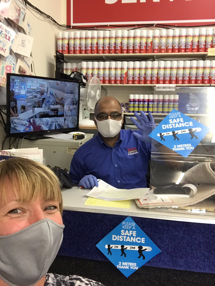 Meta4ltd's tweet photo. Thanks fellow VP! The only shopping I’ve done since mask wearing came in! Excellent service, made carpet buying easy (and fun for the kids!) #keepbusinesslocal #suttonchamber https://t.co/tOgWK4GPPx