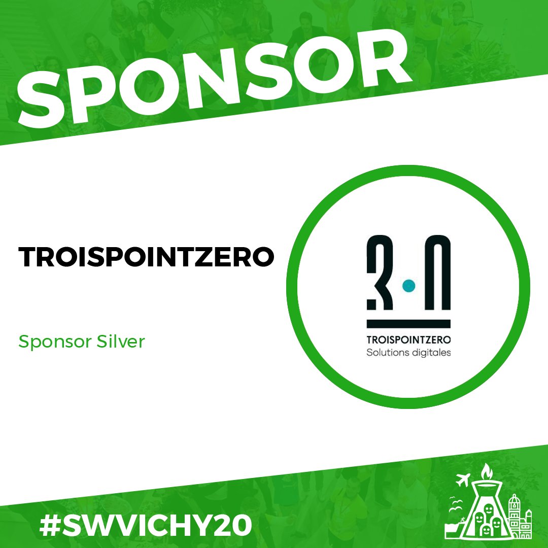 swvichy's tweet photo. Nous remercions TroisPointZero de sponsoriser cette édition du Startup Weekend ! #SWVI20 https://t.co/ebER8BTLo5