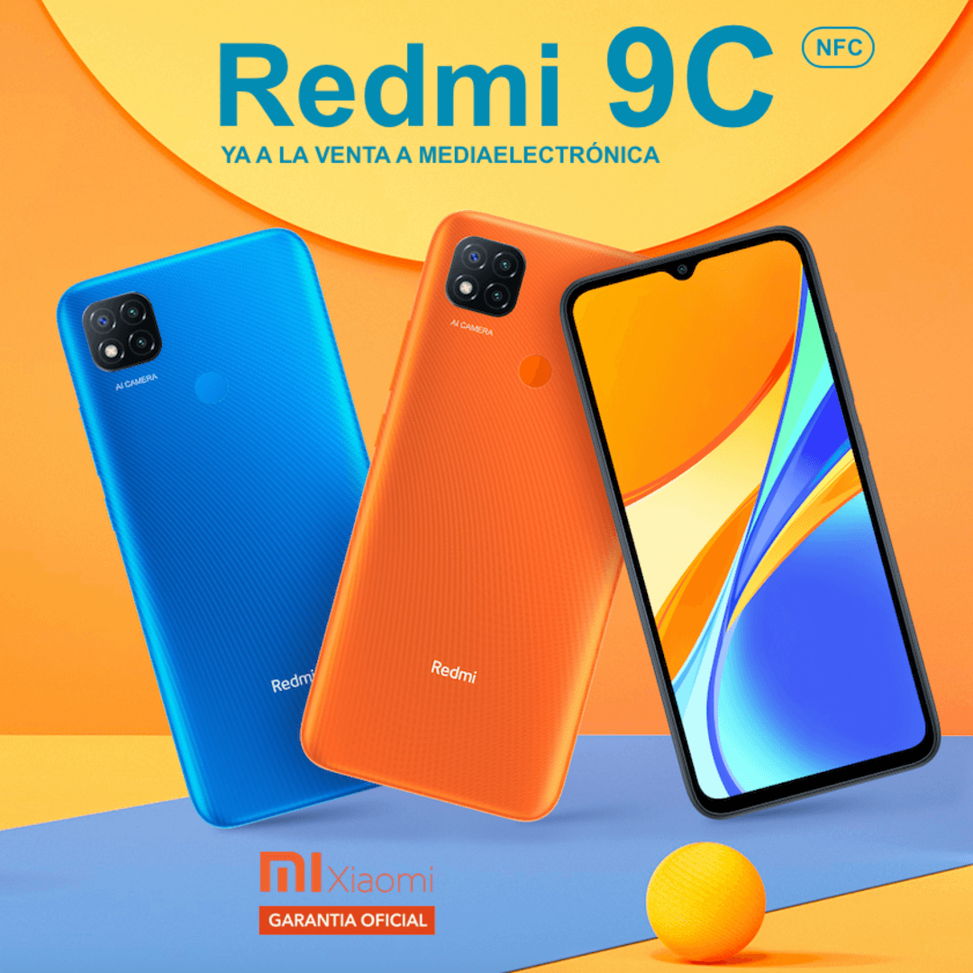✴️ NOVEDAD XIAOMI REDMI 9C!!🔥🔥
✅ Entrega en 24h laborables
🇪🇸 Garantía Oficial Xiaomi Anovo 2 años⚡️⚡️
📲 Versión Global NFC 64GB

💰👉 👉 130€ 👈 👈💰

✔️3 Cámaras: 13+2+2Mpx
✔️Pantalla HD+6,53"
✔️5000mAh
✔️NFC

🛒Link de Compra: bit.ly/2F8zByp