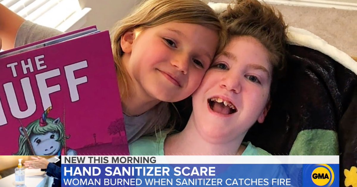 Prayers on a speedy recovery to a Texas mother who heroically saved her daughters from a fire at their home - re: Good Morning America. We are thankful you are all OK. You are clearly a NUFF. #SHEisaNUFF