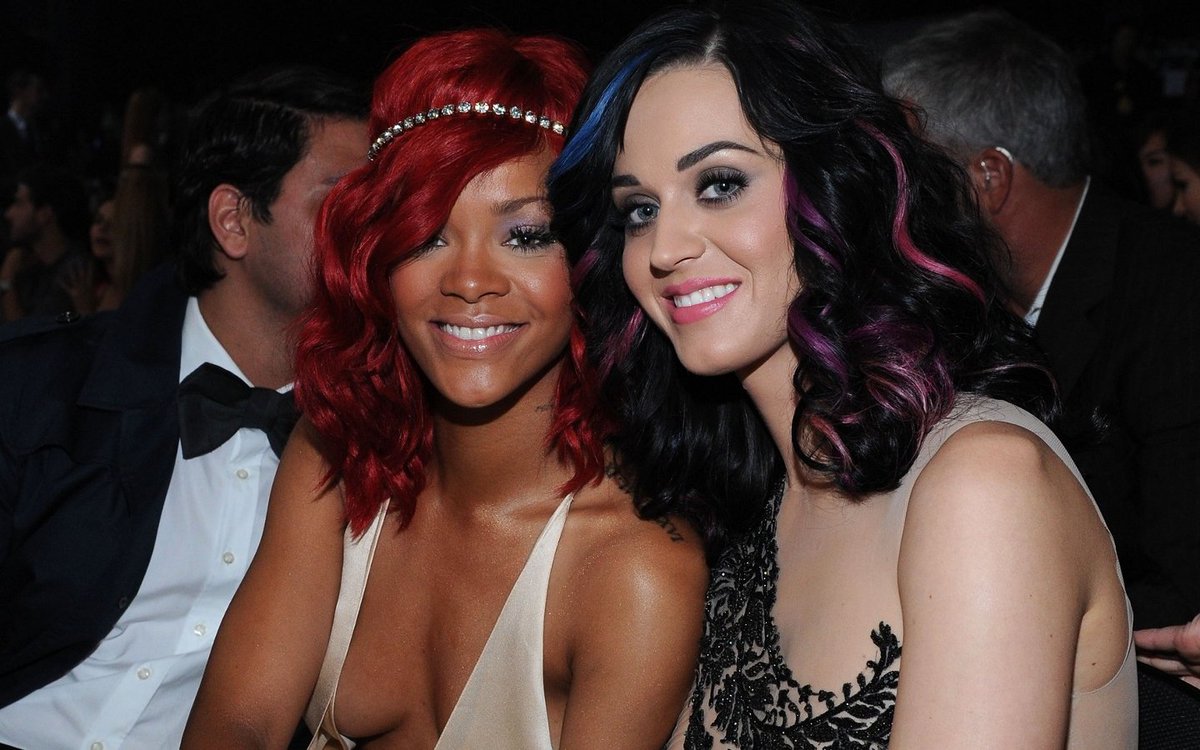 Rihanna & Katy in 2010 x