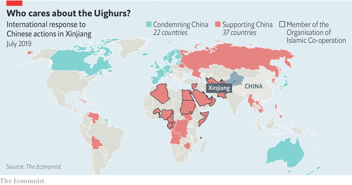 “But I read on BBC, ABC, CNN..” Stop right there and give this a read.  https://swprs.org/the-propaganda-multiplier/ In fact, it is only Western countries that have adopted this narrative against China; not a single Muslim country supports this narratives.  https://twitter.com/navinaheyden/status/1298229268040896512?s=21