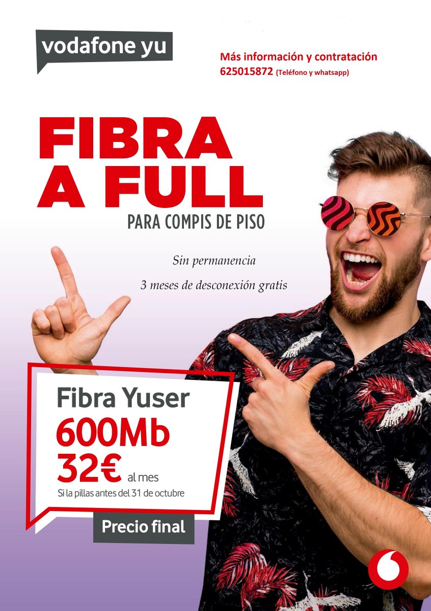 Sgestiones1's tweet photo. Si tienes que poner internet en tu piso de estudiantes. Vodafone es la mejor opción. SIN PERMANENCIA.. Infórmate en el 625015872 https://t.co/m8rKfHQxhr