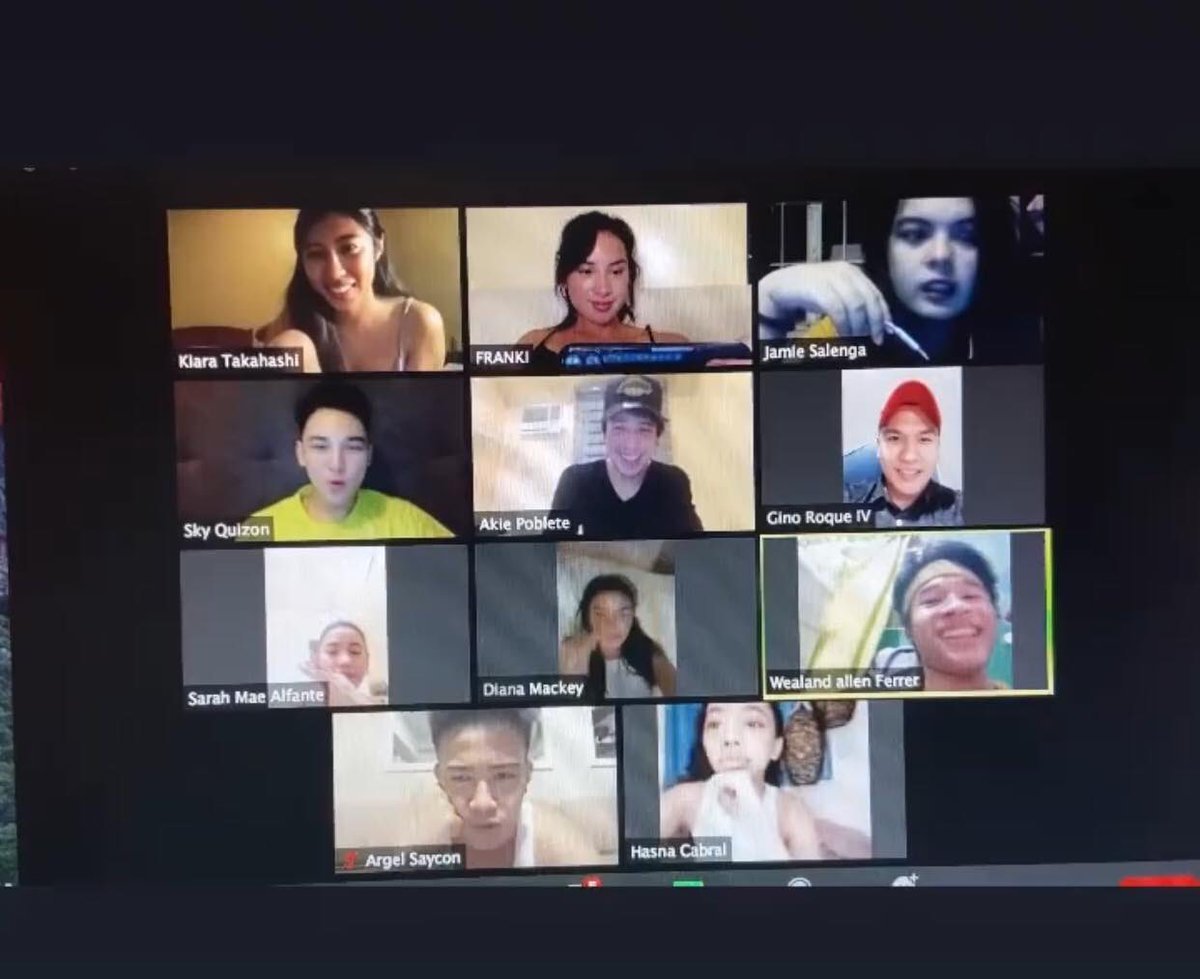 We miss u all! After this whole corona virus thing, vacation kayo sa La Union Batch 4! 💛
<a href="/iamginoroqueiv/">Gino Roque IV (personal account)</a> 
<a href="/_kiatakahashi/">Kiara Takahashi</a> 
<a href="/Salenga_Jamie/">J A M I E ♥️</a> 
<a href="/banjo_dangalan/">Banjo Dangalan</a> 
<a href="/frankimrussell/">Franki Russell</a> 
<a href="/dianacmackey/">Diana Mackey</a> 
<a href="/skyquizon/">SKY QUIZON ☁️🕷</a> 
<a href="/SarahAlfante/">Mae alfante</a> 
<a href="/SuperHasnaNay/">HASNA</a> 
<a href="/iamargelsaycon/">Prince Argel Saycon</a> 
<a href="/wealandferrer_/">wealand ferrer</a> 
<a href="/AkiePoblete2/">Akie Poblete</a>